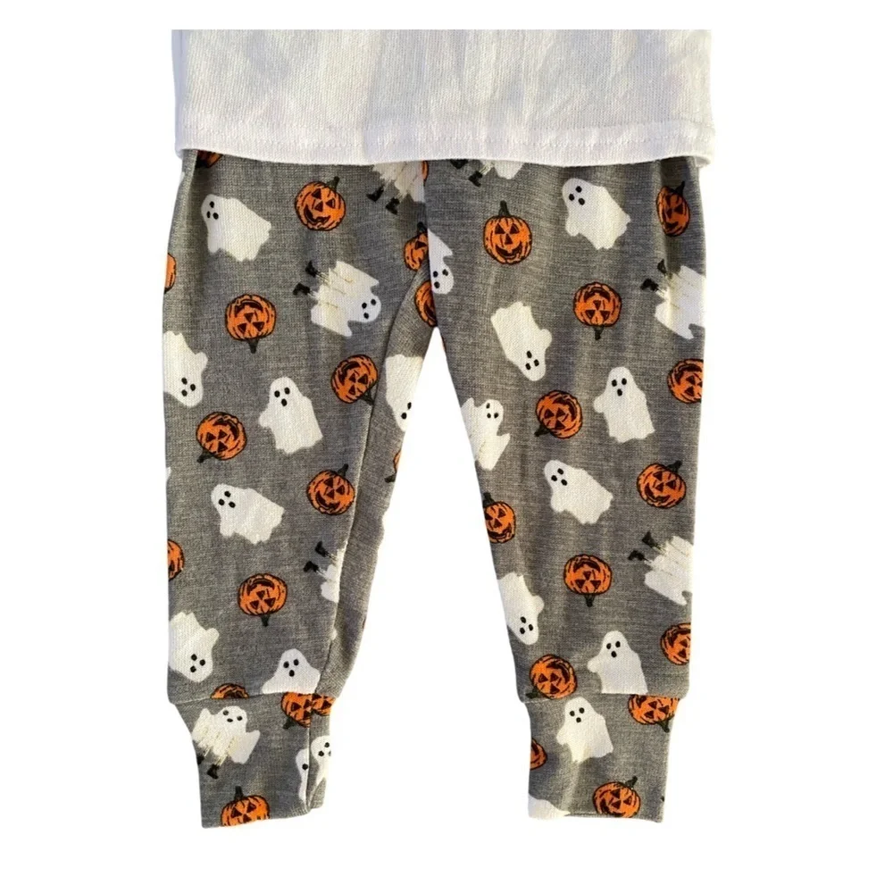 Rae Dunn Toddler Halloween Pants and Long Sleeve Shirt NWT Size 2T